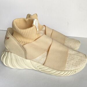 adidas Overkill x Fruition Tubular Elastic Linen Cream 6.5  Womens Shoes 38 EU